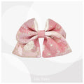 きらめき 菊笹文 京都西陣織金襴の和リボン Authentic Ribbon Bowties 和リボン B 犬 猫 ペット 和柄 日本製 手作り ギフト エルエルポウズ