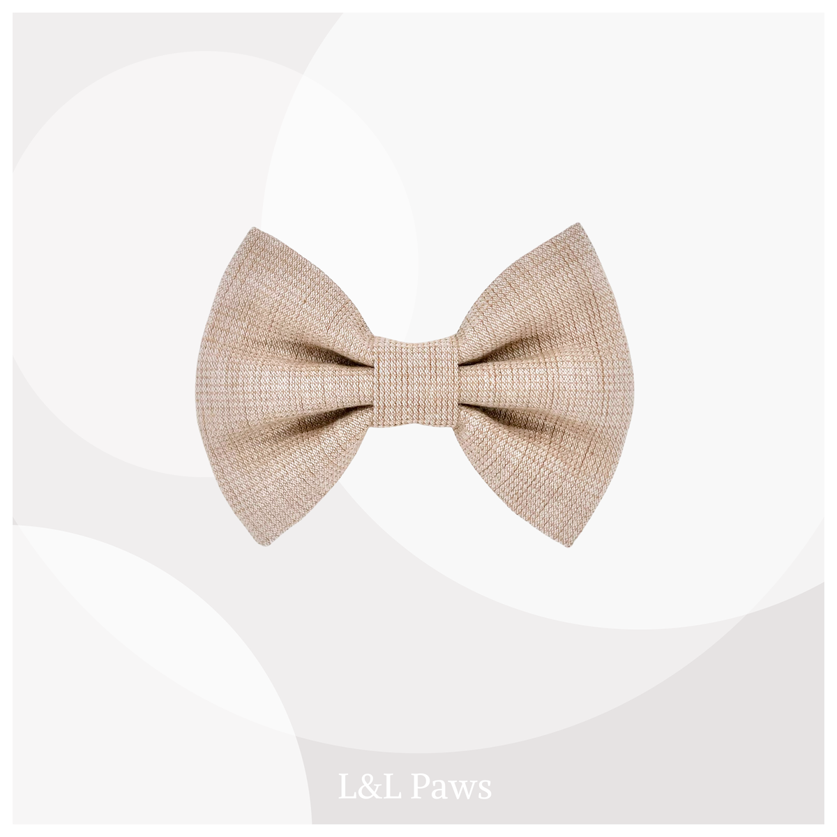 Bota-ori Beige Stripes - Bow Tie