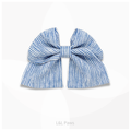 風をむすぶ よろけ縞 青 和リボン Authentic Ribbon Bowties 和リボン 犬 猫 ペット 和柄 日本製 手作り ギフト エルエルポウズ