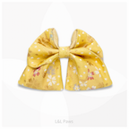 Kinran | Ribbon Bow Tie | Ryusui Cherry Blossoms