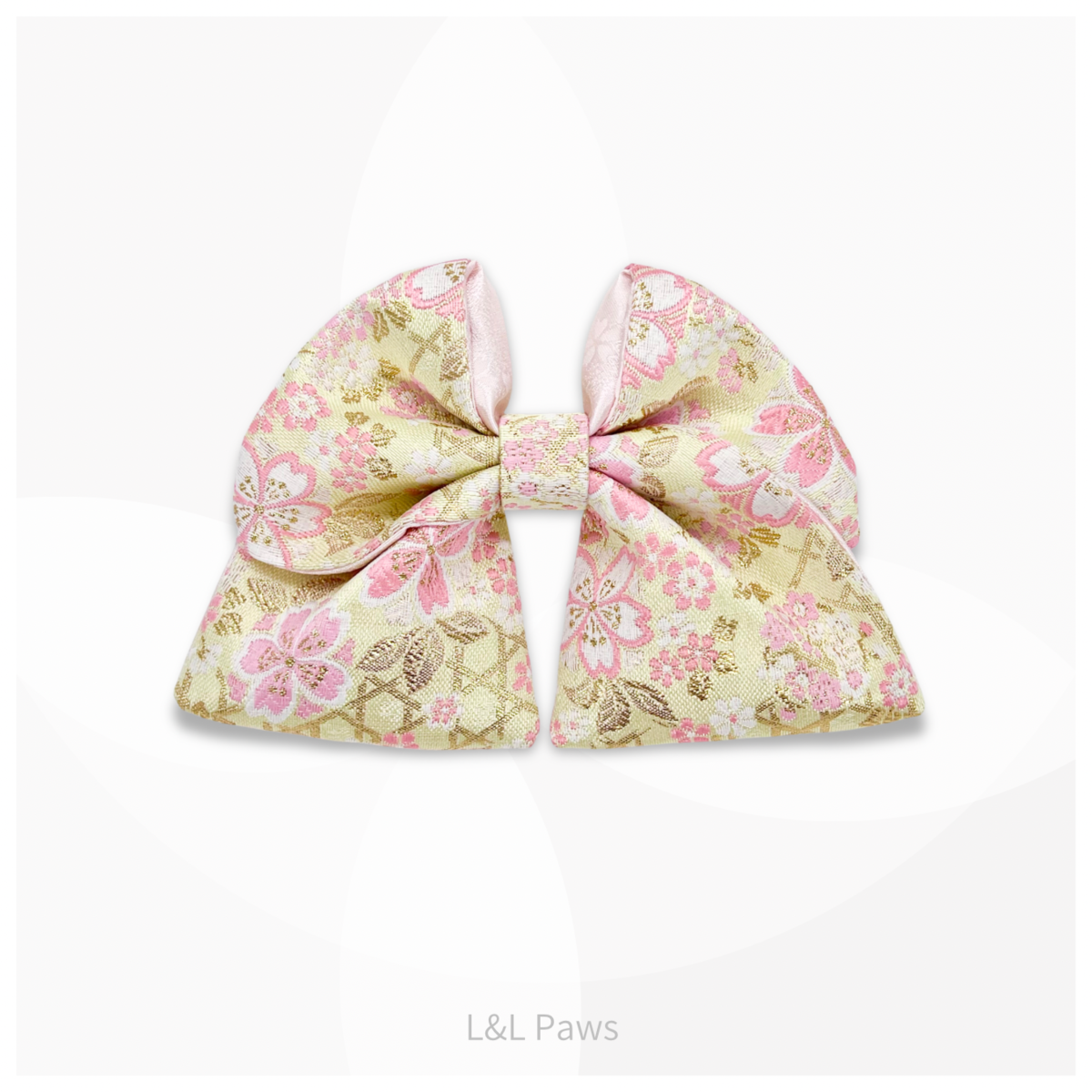 とっておきの、きらめき。桜　金襴の和リボン