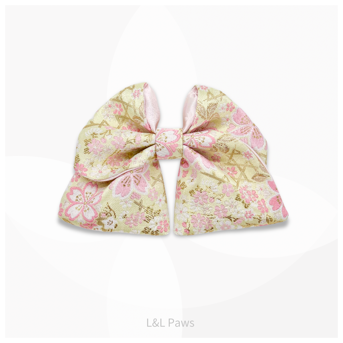 とっておきの、きらめき。桜　金襴の和リボン