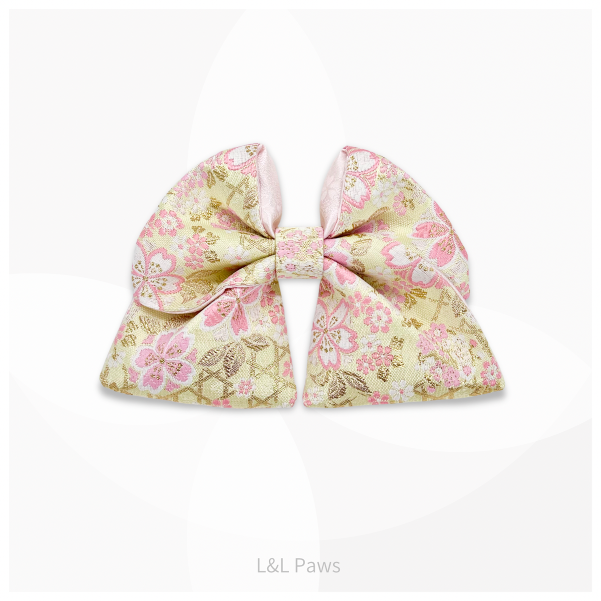 とっておきの、きらめき。桜　金襴の和リボン