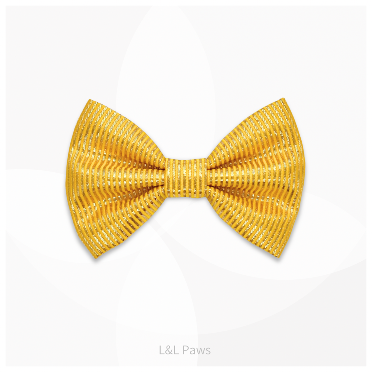 Silk Nishijin Obi-ji | Big Bow Tie | Golden