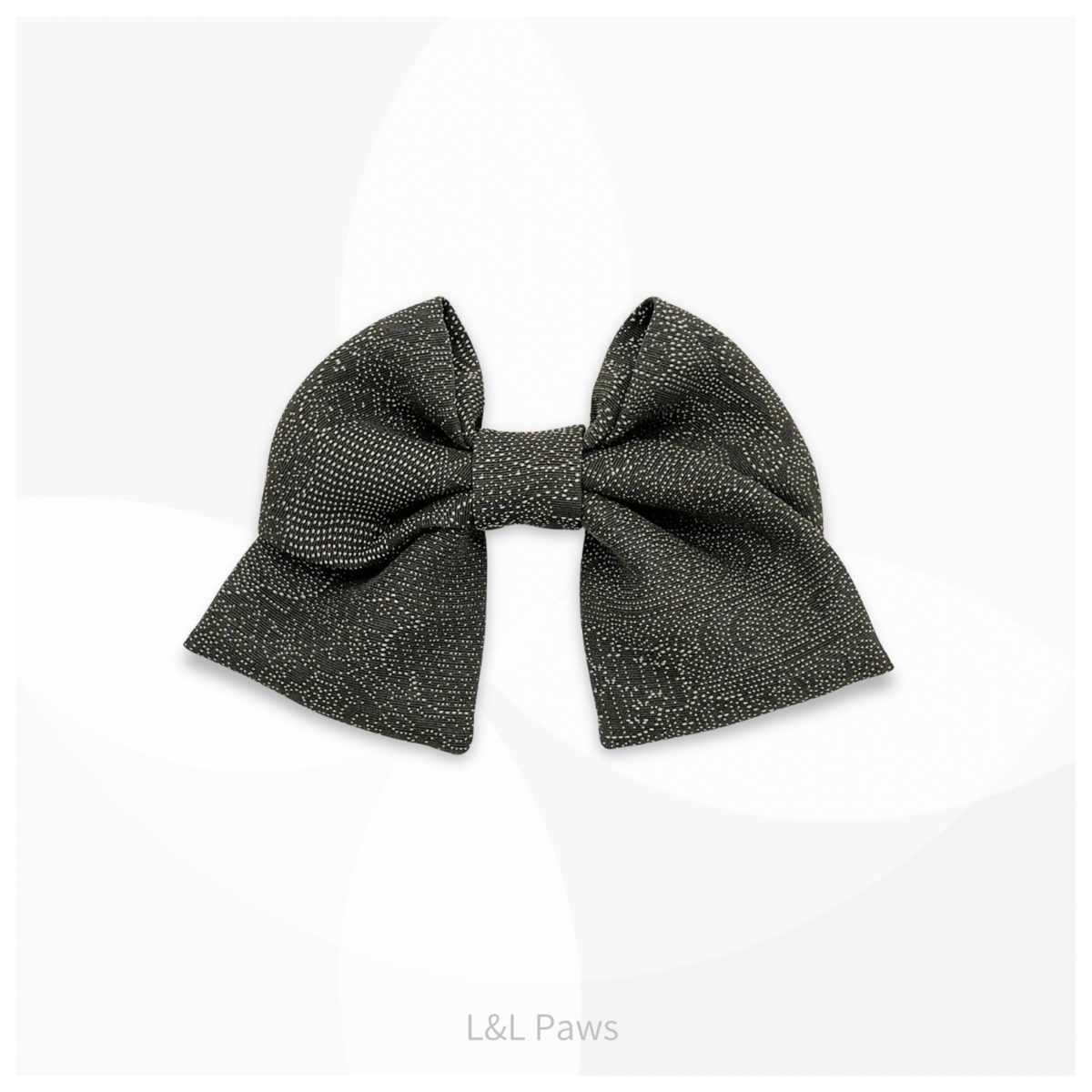 Silk Isegata Komon | Mini Ribbon Bow Tie | Clouds