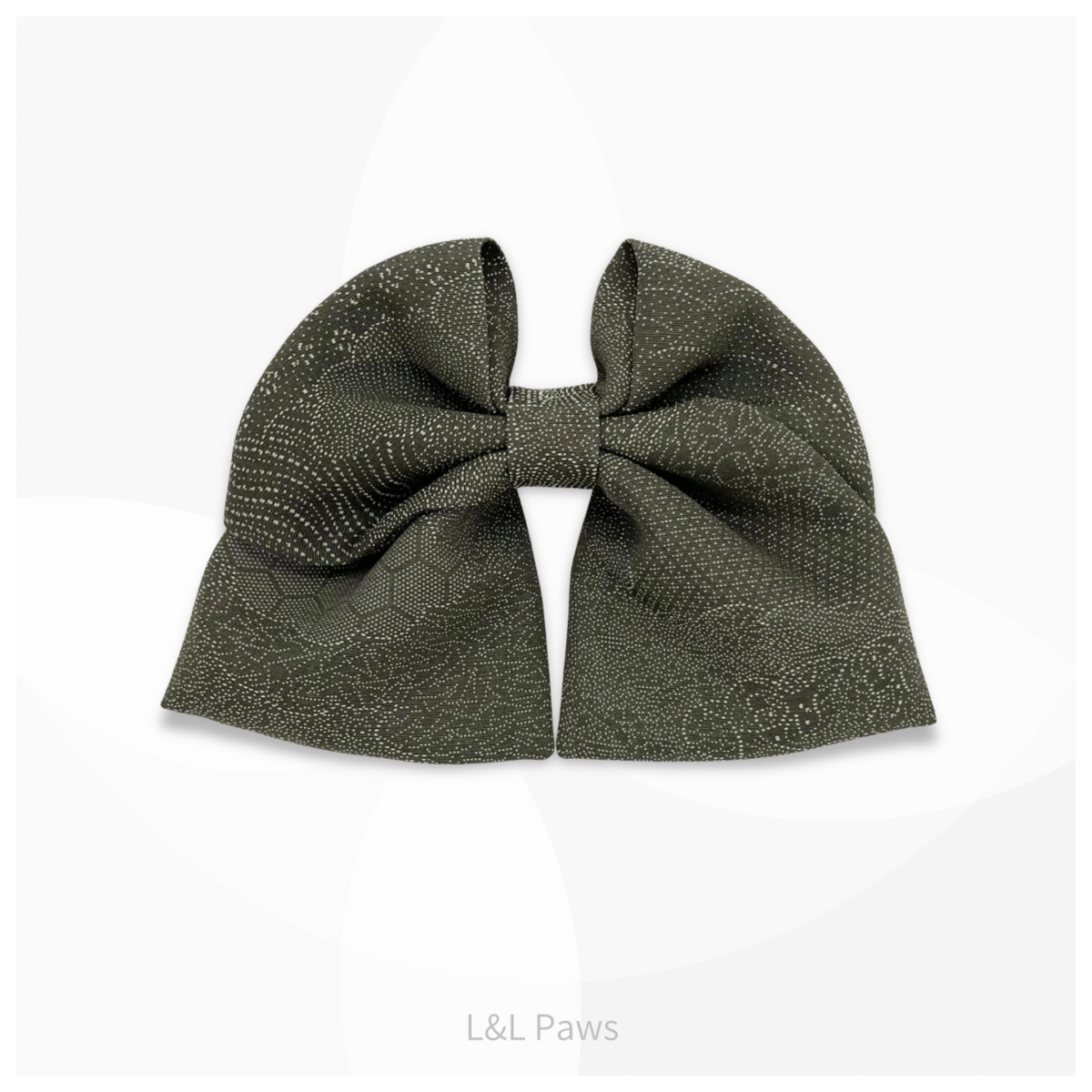 Silk Isegata Komon | Ribbon Bow Tie | Clouds