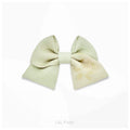 Silk Tango Chirimen | Mini Ribbon Bow Tie | Soft Sage