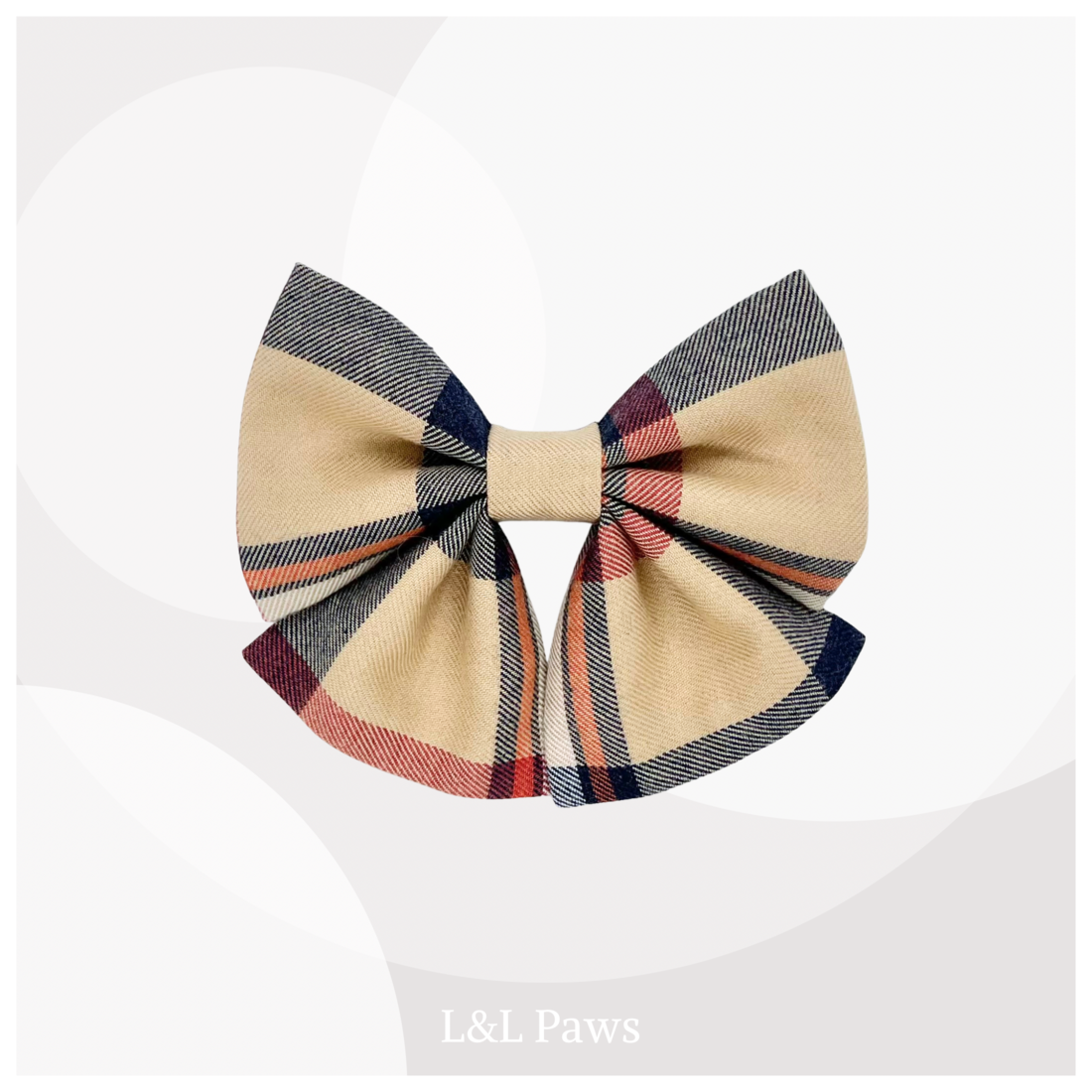 ぬくもり　柔　播州織のセーラーリボン