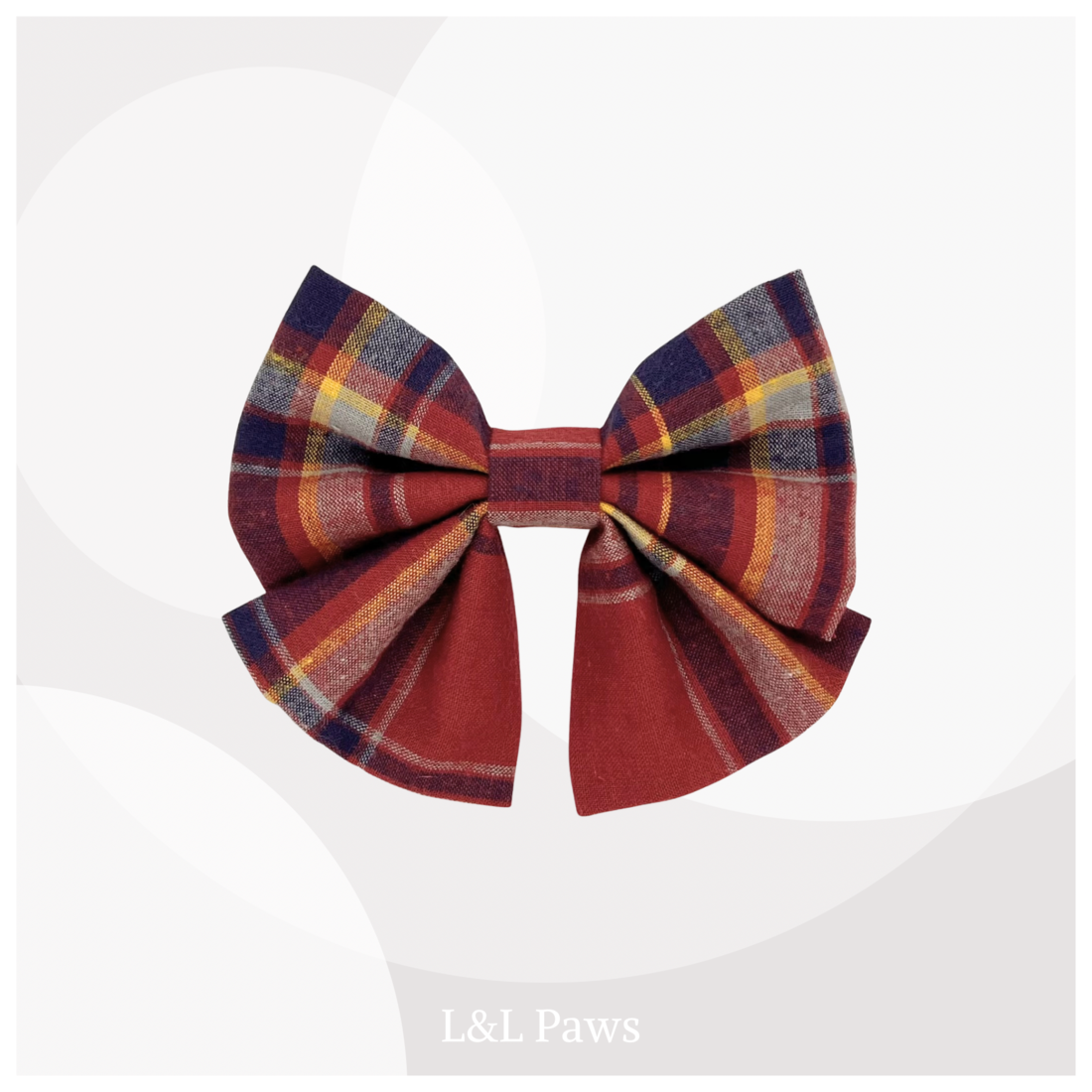 ぬくもり　喜　播州織のセーラーリボン