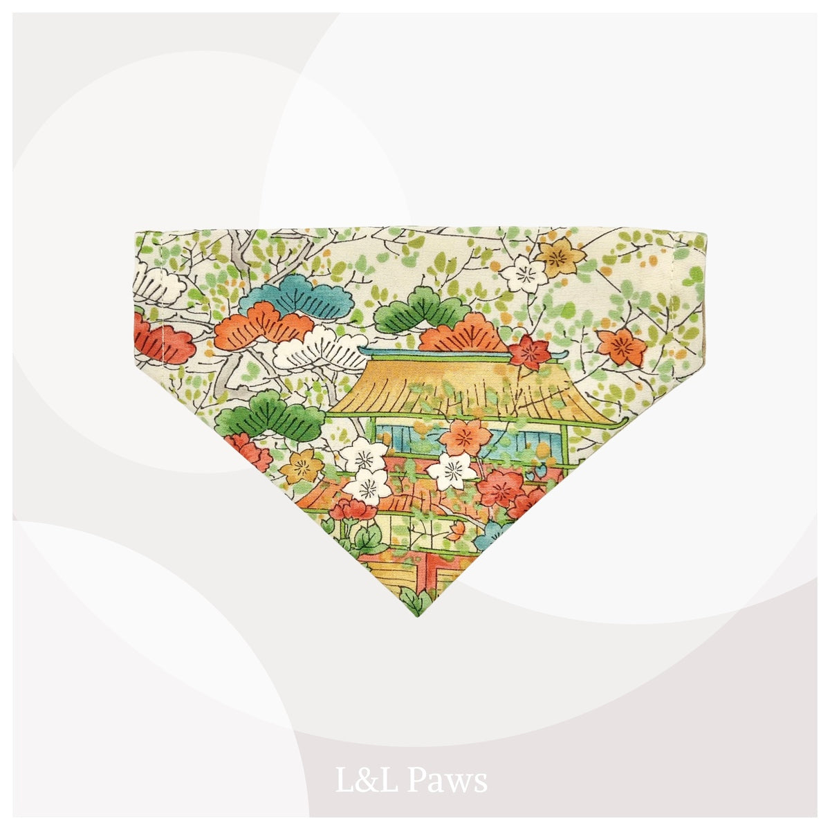 Japanese House Silk Bandana - Day 15a