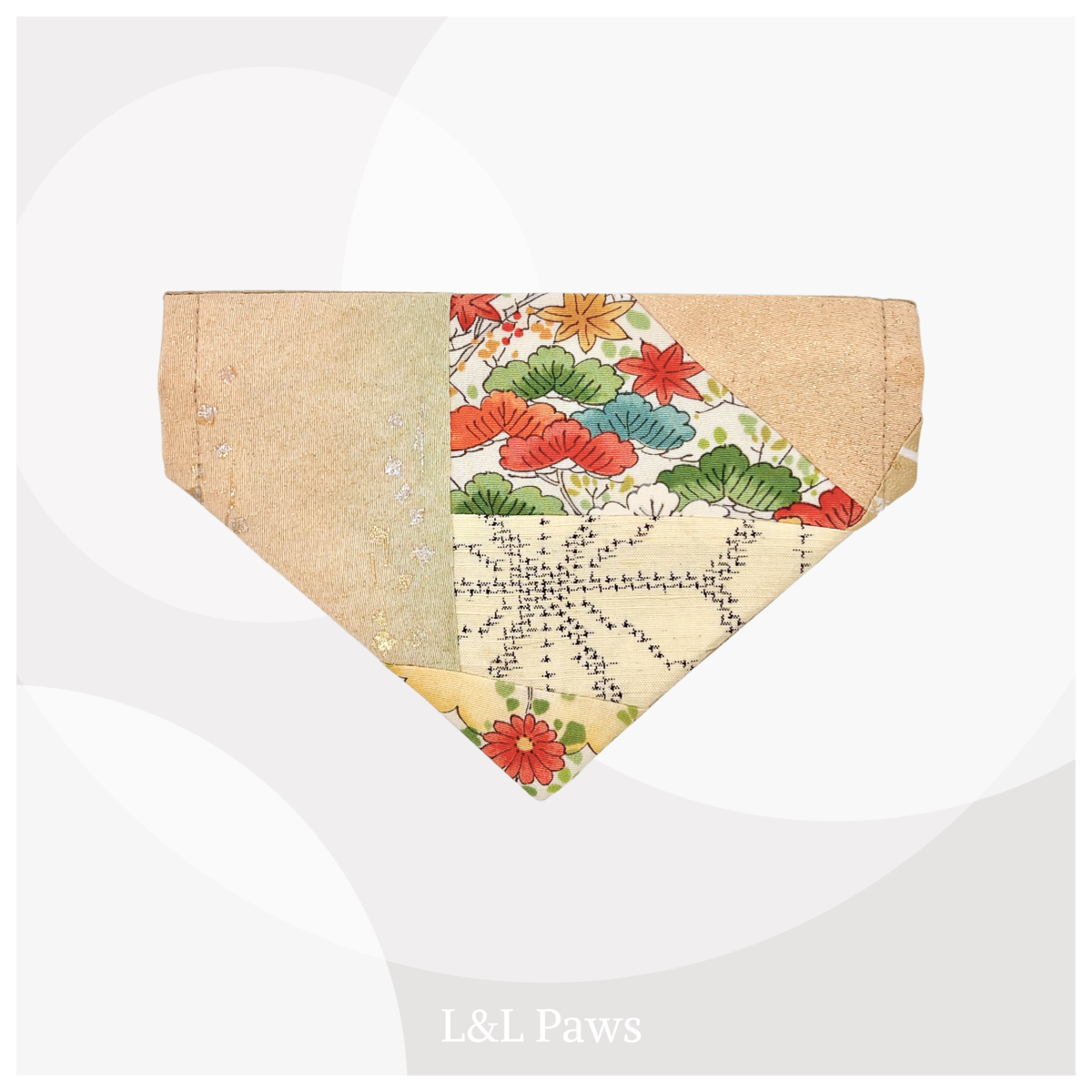 Golden Charms かわいい輝き Silk Bandana  - Day 23b