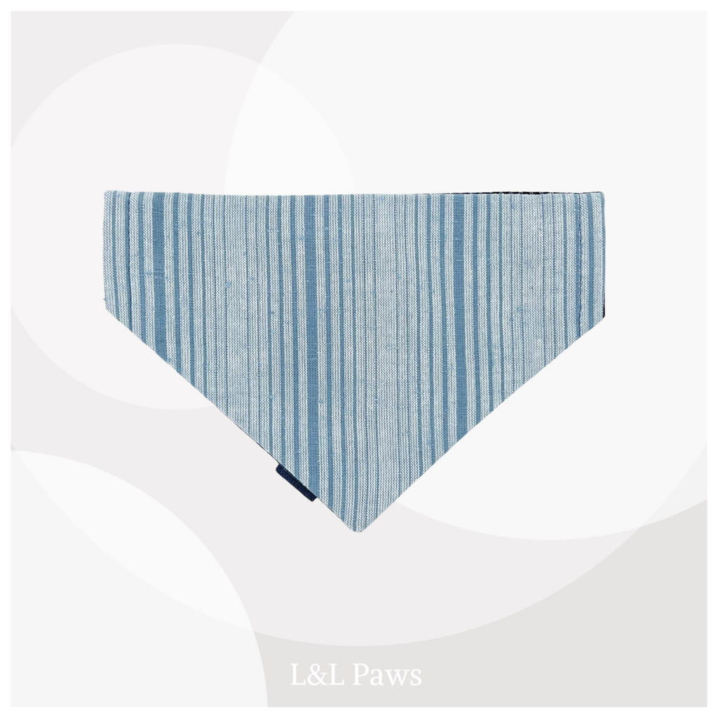 Sky 広い空 Enshu-Mentsumugi 遠州綿紬 - Authentic Bandana - Day 37a