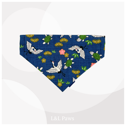 Happy New Year! Blue - Authentic Japanese Bandana - Day 46