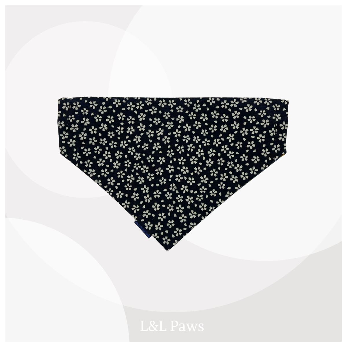 祝い鶴 青 -  和バンダナ