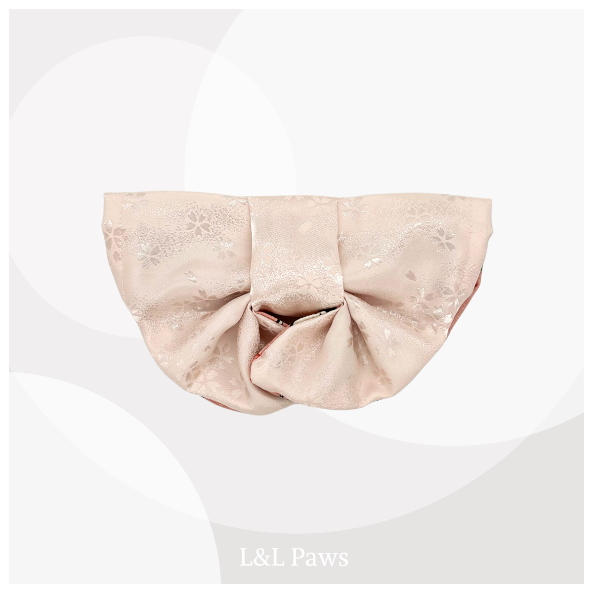 祝い鶴 ピンク -  帯バンダナ