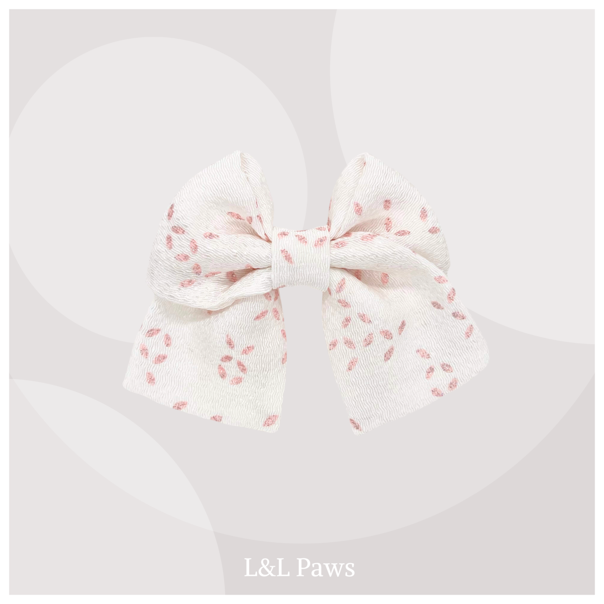 Shippo 七宝 - Chirimen Mini Ribbon Bow Tie - Day 48