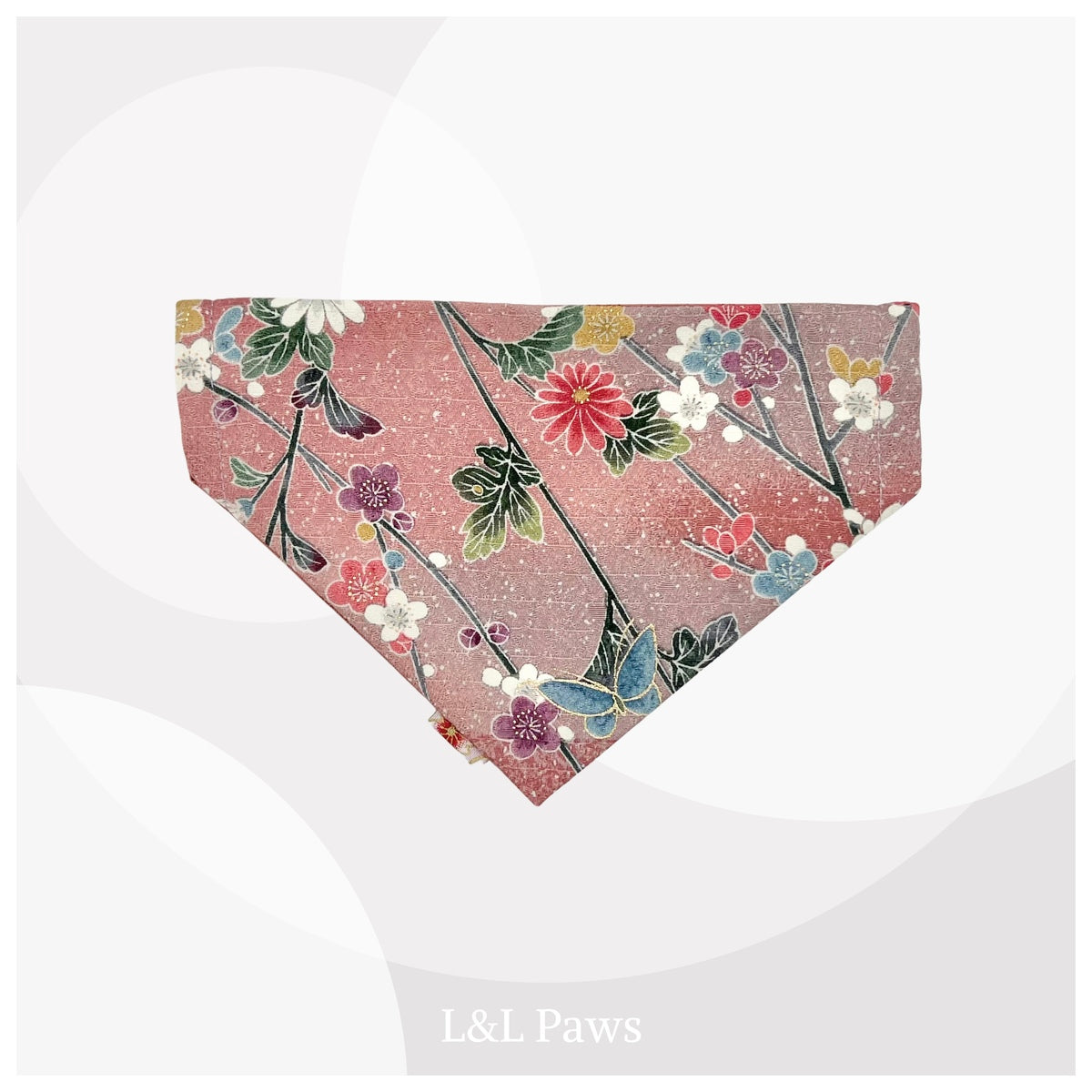 Hana 花 Kyo Yuzen Silk Bandana - Day 5a