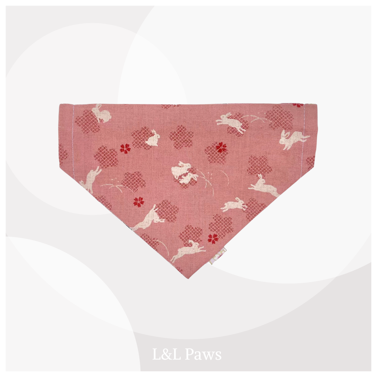 花 京友禅 正絹 - 和バンダナ