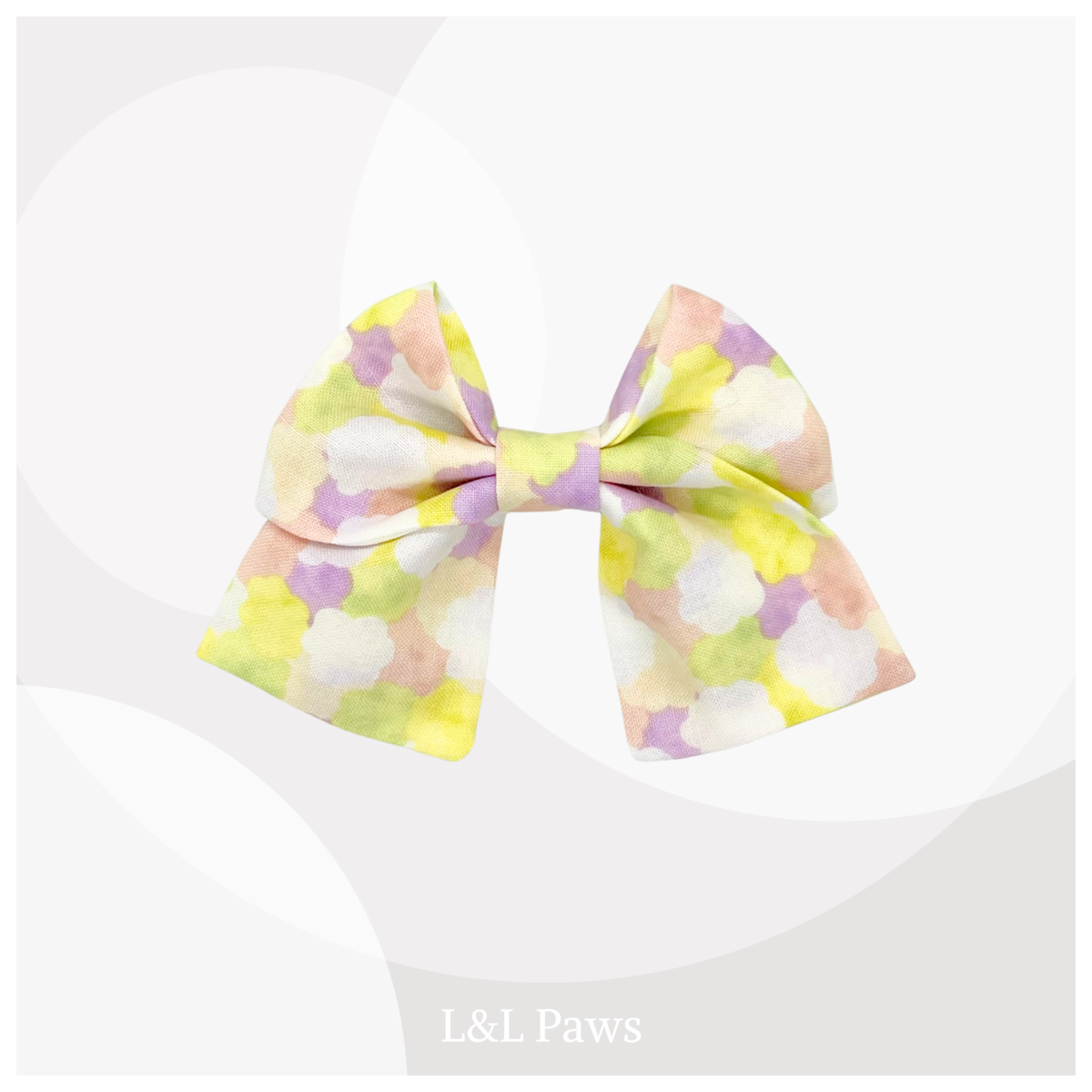 こんぺいとう　黄　ミニ和リボン