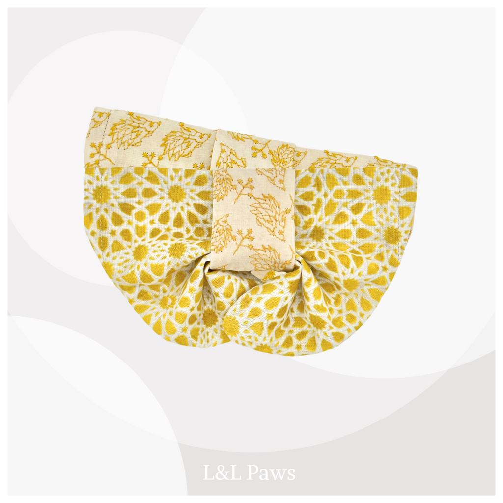 おだやかな日々　はりねずみ　黄　帯バンダナ