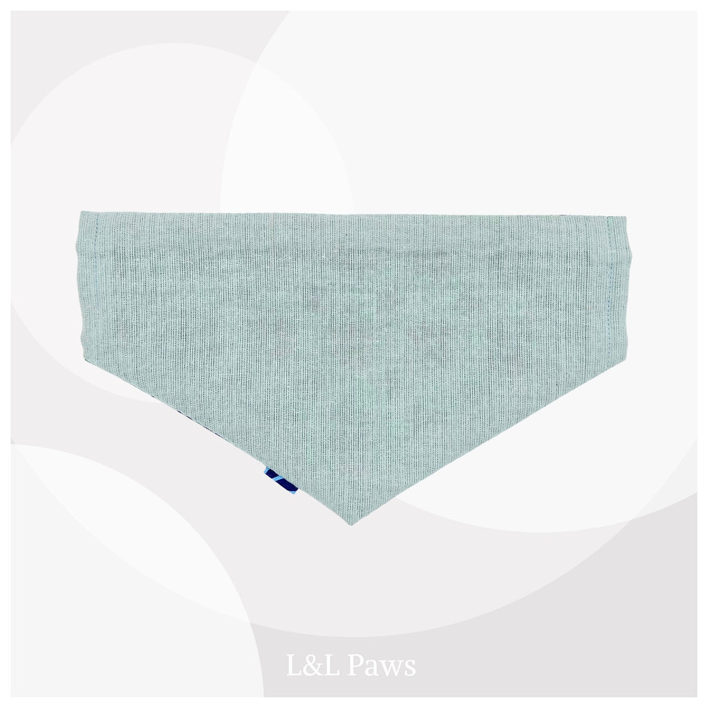 Igeta Yukata Fabric and Shijira-ori - Dog Bandana