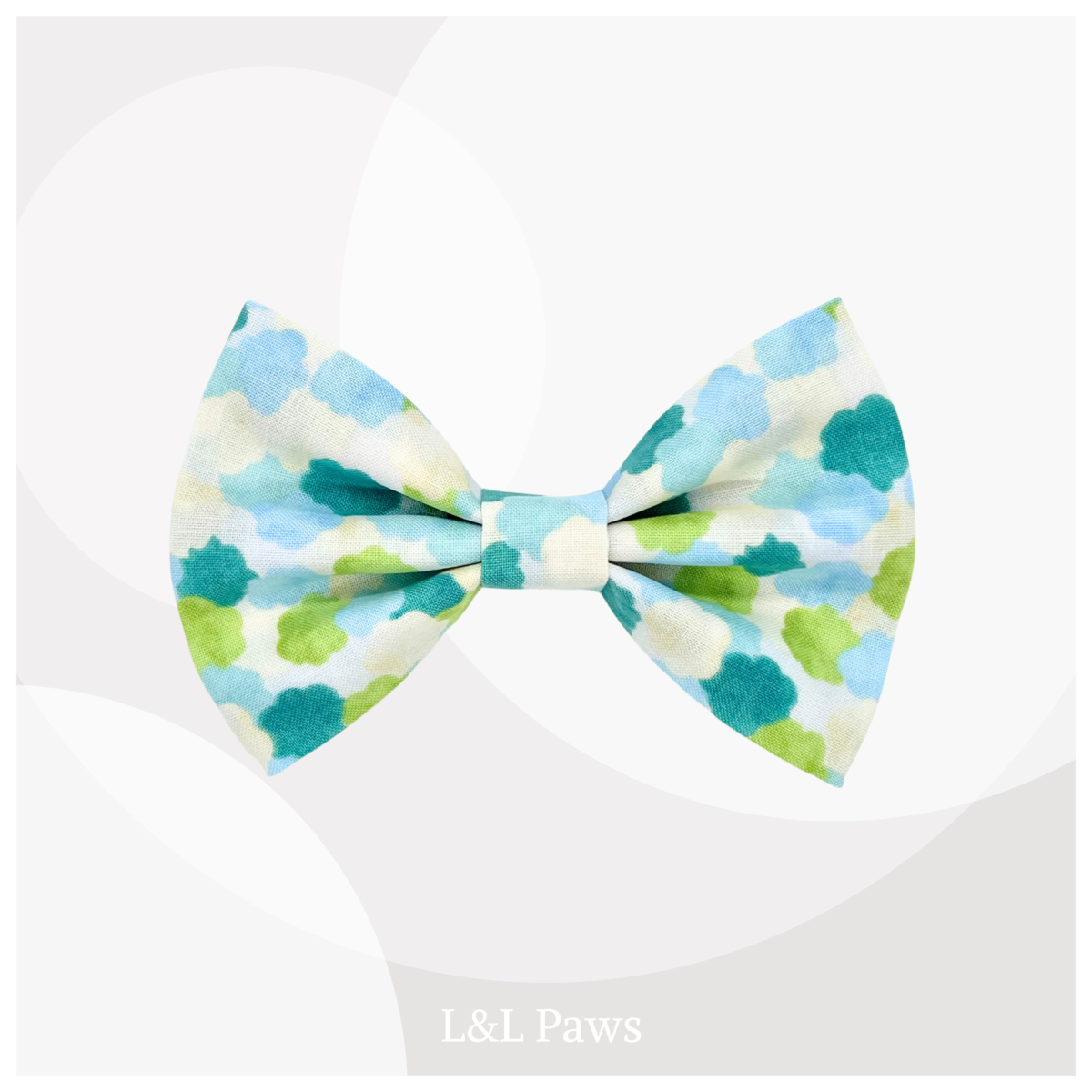 こんぺいとう　青　ビッグ蝶ネクタイ