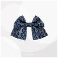 Kusari Yukata Fabric - Mini Ribbon Bow Tie