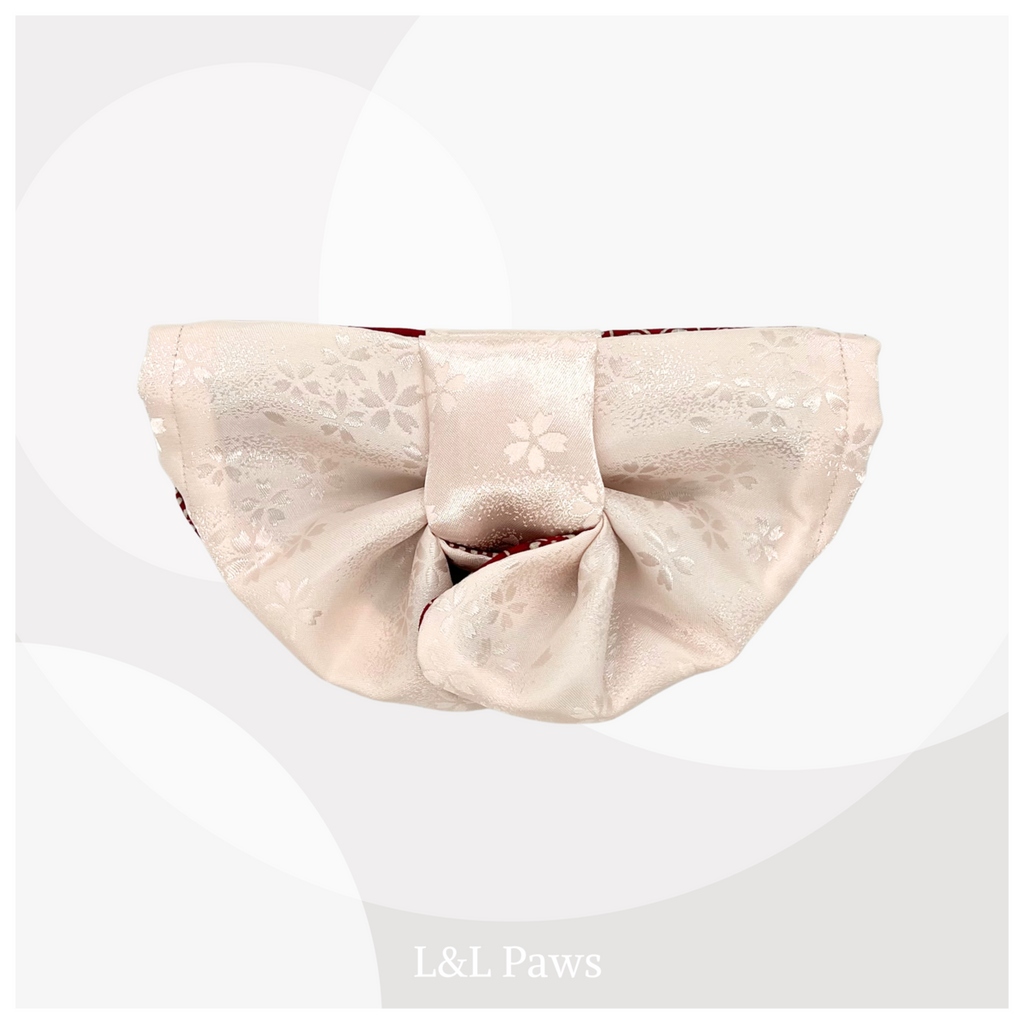 Tarezakura - Silk Obi Bandana