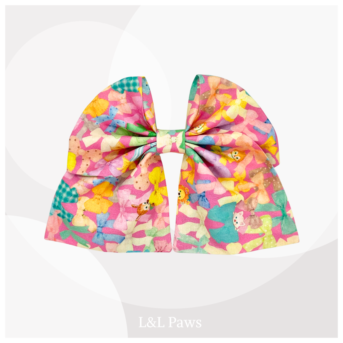 ラブリーりぼん　ピンク　和リボン