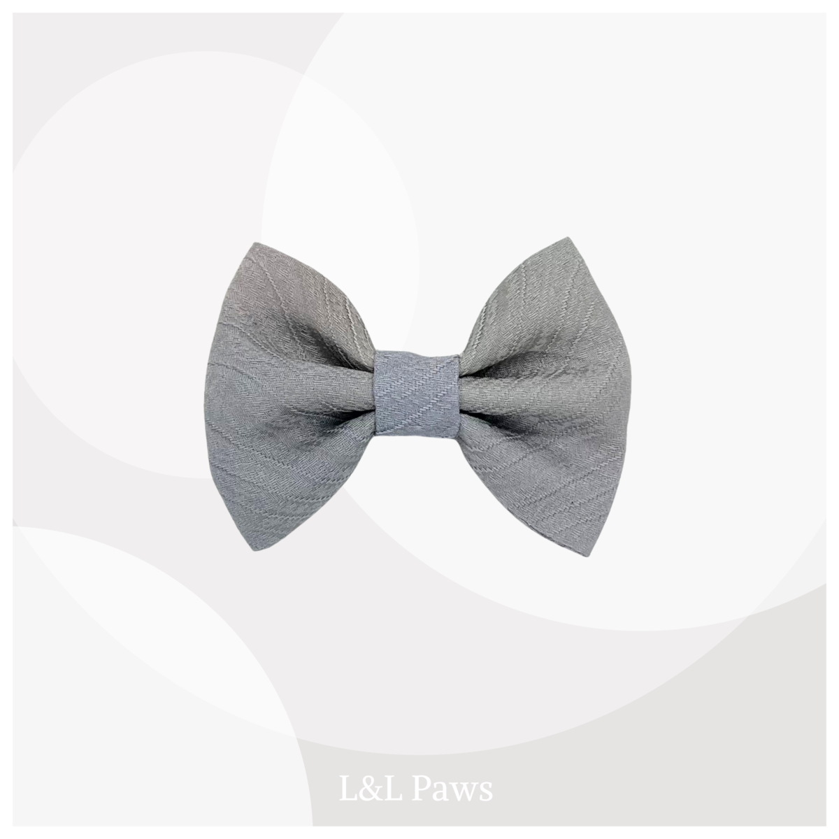 やさしい流れ青 正絹 - 蝶ネクタイ