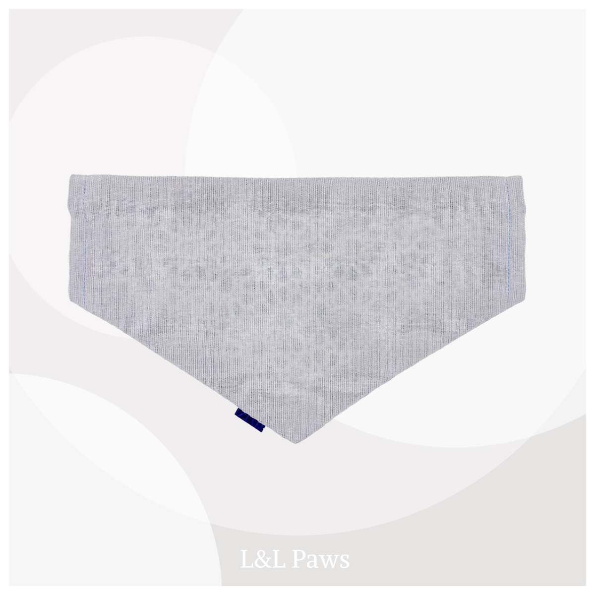 おだやかな日々　水色　犬のバンダナ