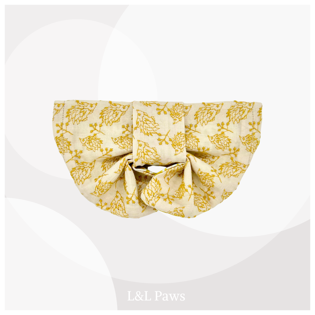 おだやかな日々　はりねずみ　黄　帯バンダナ