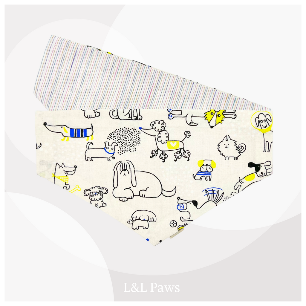 Happy Friends - Dog - Dog Bandana