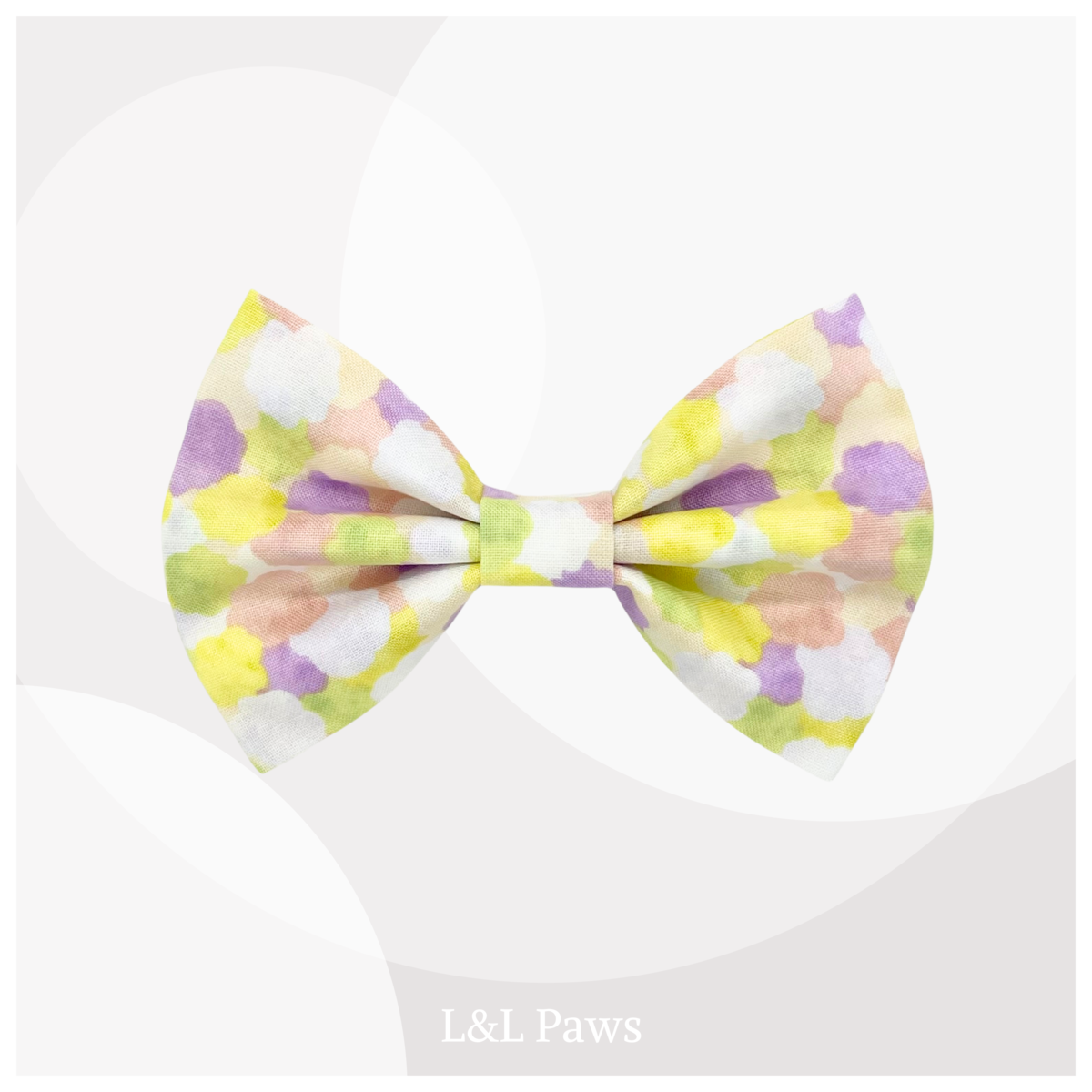 こんぺいとう　黄　ビッグ蝶ネクタイ