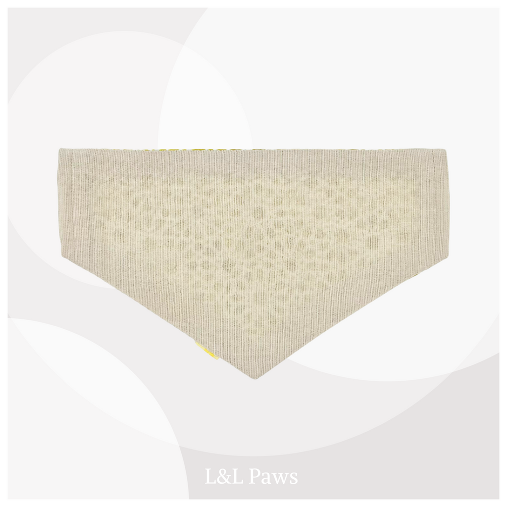 Serenity Yellow - Dog Bandana
