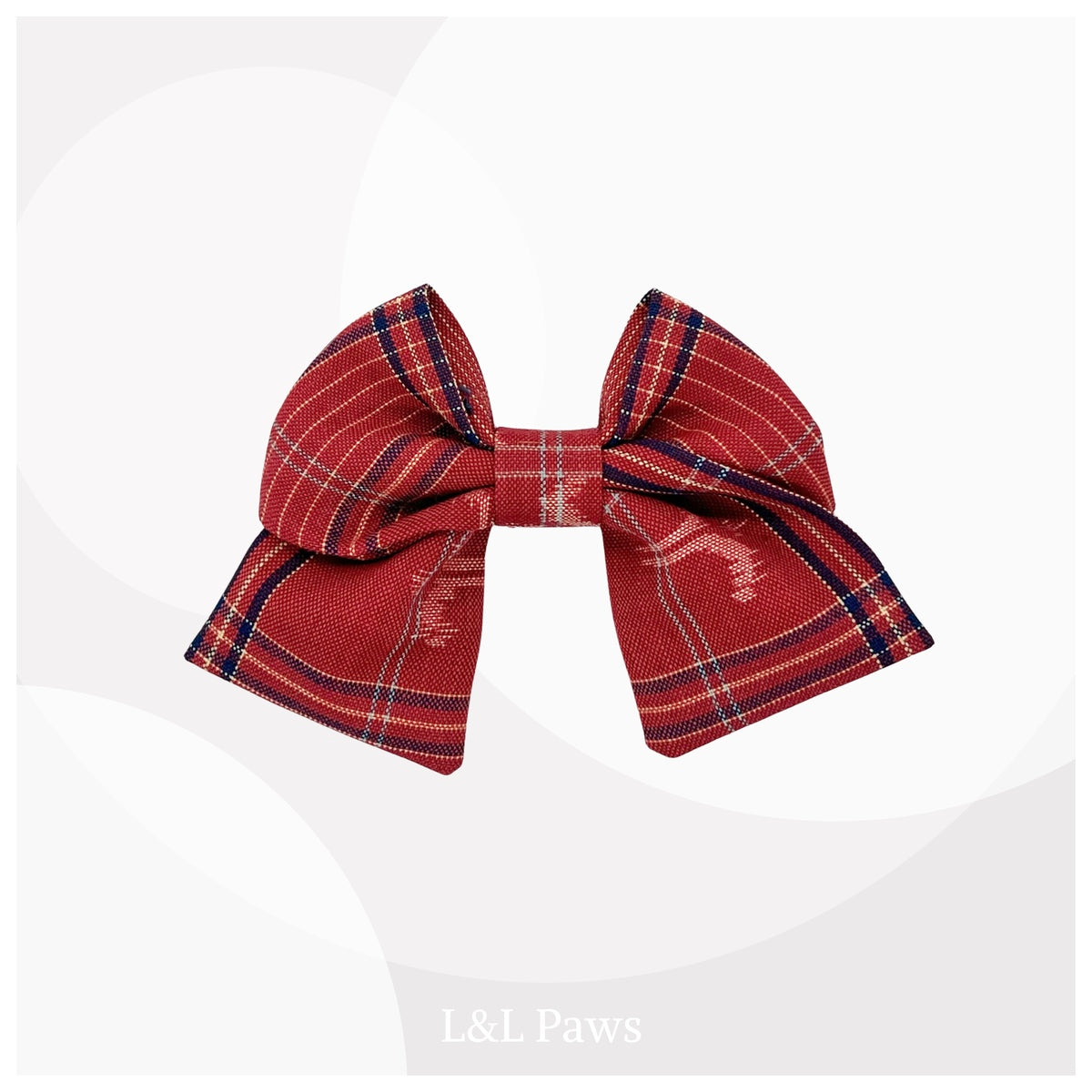 信頼　ウール琉球紬　ミニ和リボン