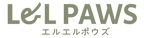 透明背景のL&L PAWSロゴ