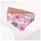 花　ちりめん　和バンダナ