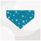 Sakura 桜 - Blue 青 - Bandana & Eco Bowtie Set  バンダナ＆エコ蝶ネクタイ